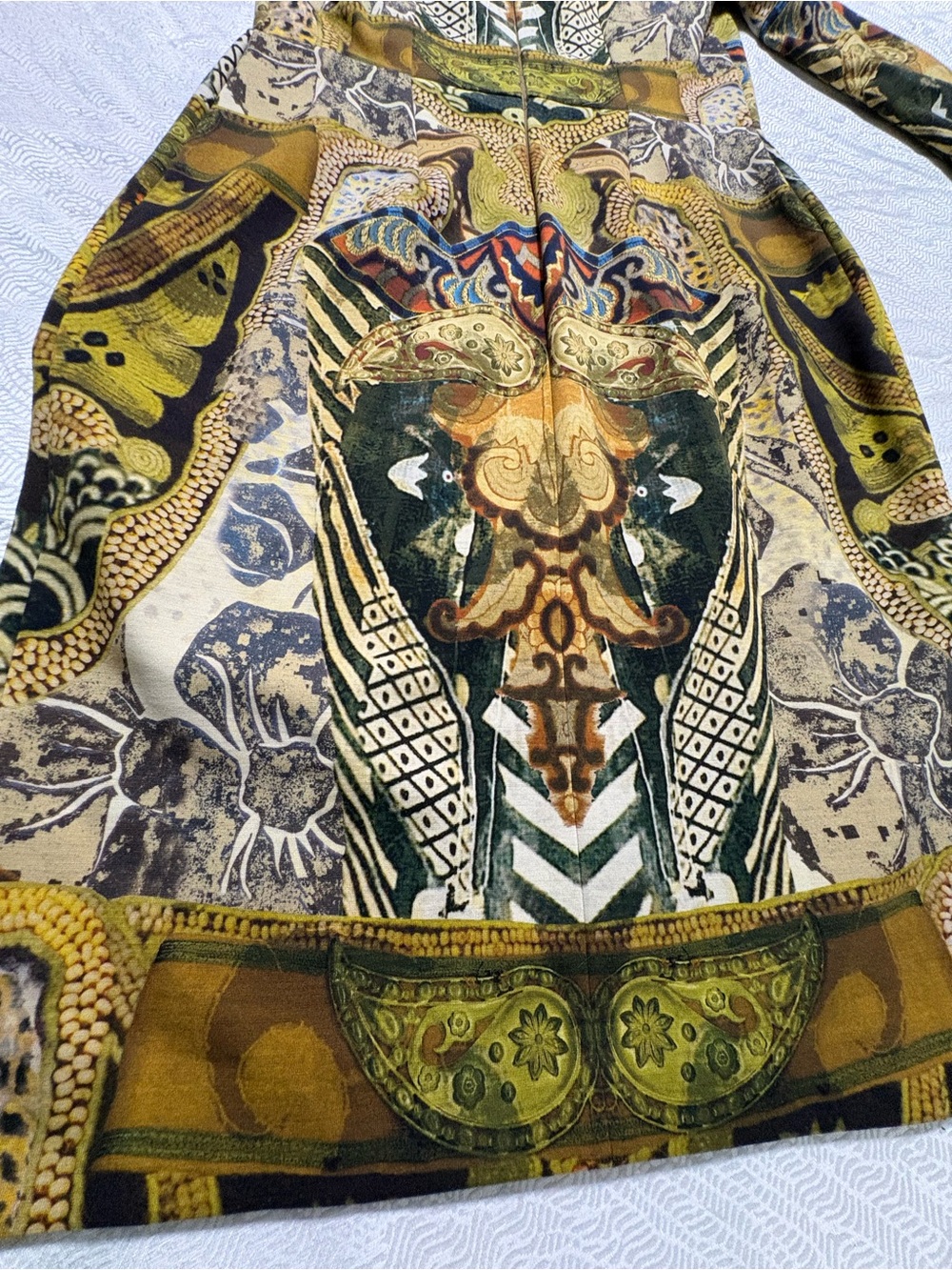 ETRO SPA VIA SPARTACO 3 20135 MILANO -ITALIA Patterned MIDI Dress - Picture 13 of 16